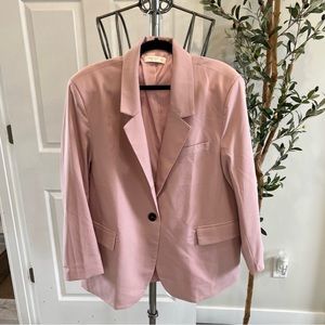 Pink blazer
